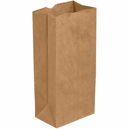 OFFICESPACE Kraft Hardware Bags - 5 x 3.25 x 9.75 in. OF2833607